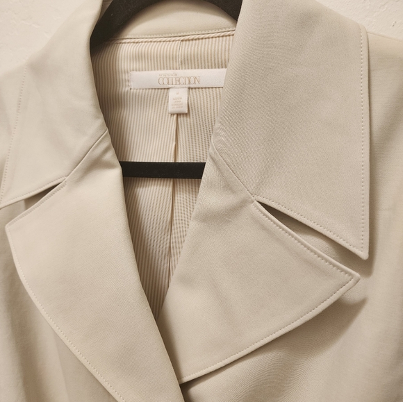 Nordstrom Collection Cotton Belted Trench Coat , Medium - Picture 4 of 7